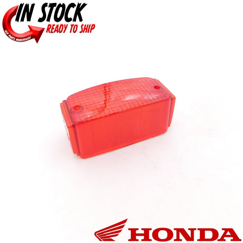 HONDA TAILIGHT LENS  CMX300 VT750 XR650L RUCKUS OEM NEW GENUINE 33702-MC4-671